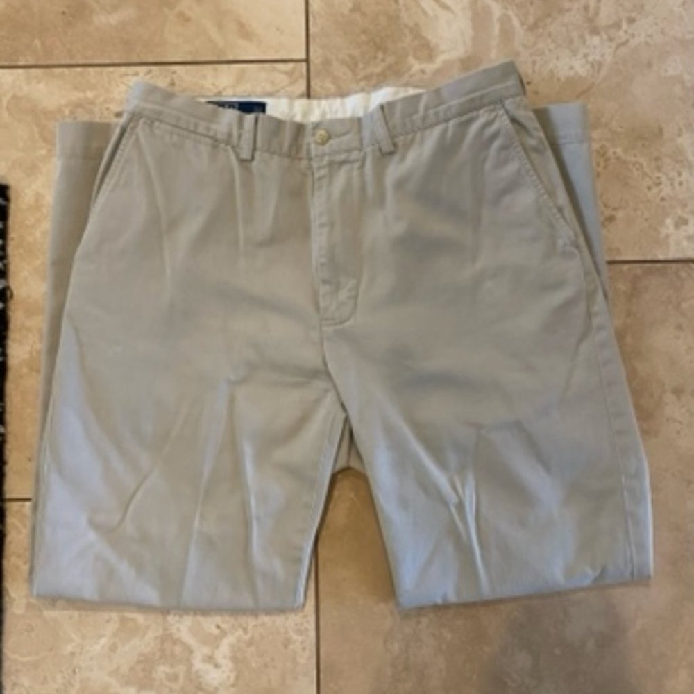 ralph lauren khaki slacks